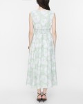 SIXDO V-Neck Woven Flared Dress